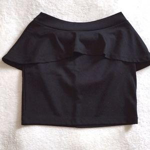 Black Peplum Skirt 🖤
